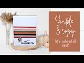 Can This Get Any Easier? | Let's Make an Easy Fall Card