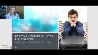 Screencast: Using Online Resources for Citations