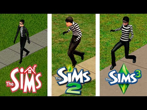 ♦ Burglars ♦ Sims1 vs Sims2 vs Sims3