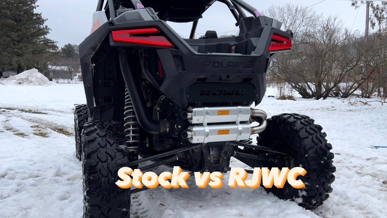 How To Install A RJWC Powersports Exhaust! Polaris RZR Pro XP.