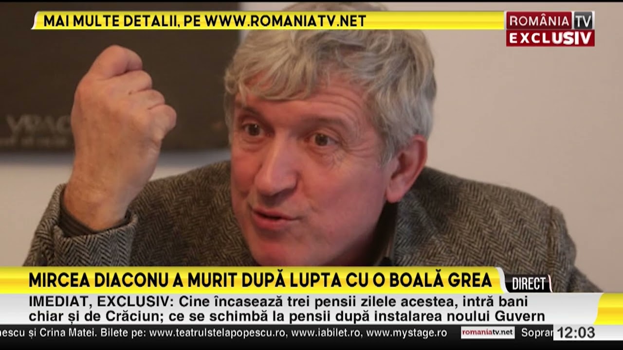 Primele imagini de la priveghiul lui Mircea Diaconu