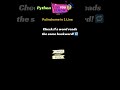 Is It a Palindrome? 😱 Check in Just 1 Line | Python Magic Trick 🔮 #shorts