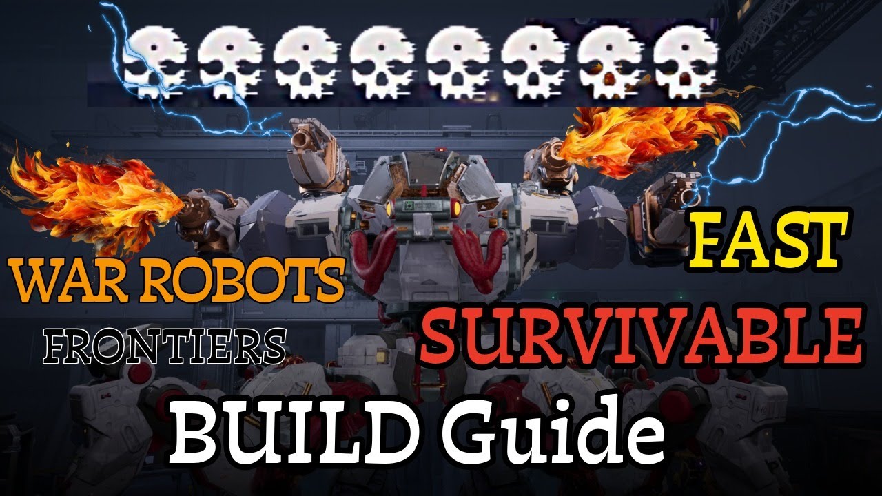 Эта сборка ДОМИНИРУЕТ в лобби War Robots Frontiers | Руководство по сборке и геймплей |