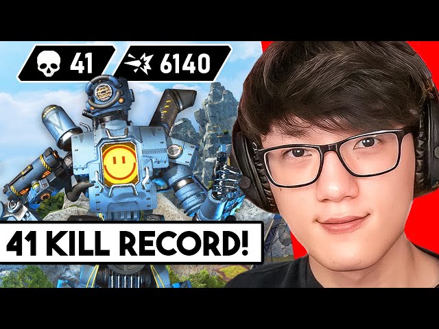 iiTzTimmy Reacts to the APEX LEGENDS KILL RECORD (41!) class=