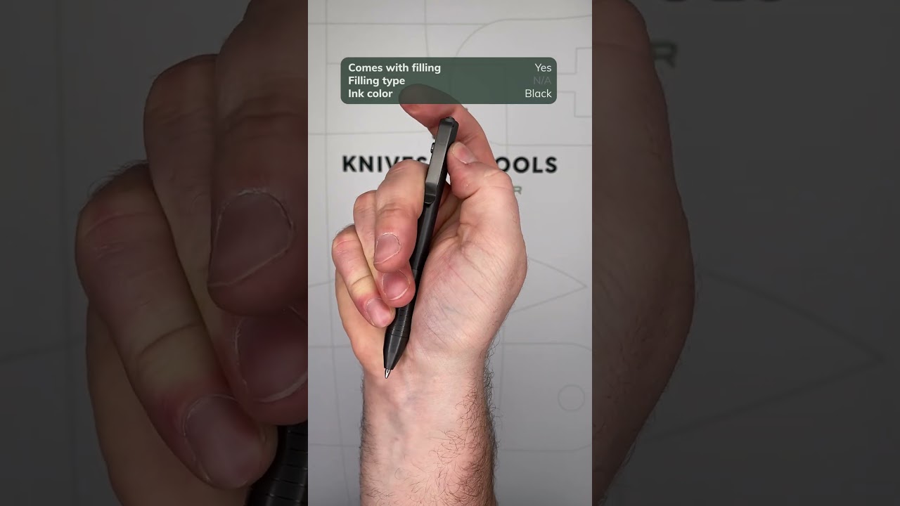 Big Idea Design Dual Side Click Pen DSC-ZIRC Zirconium, auto