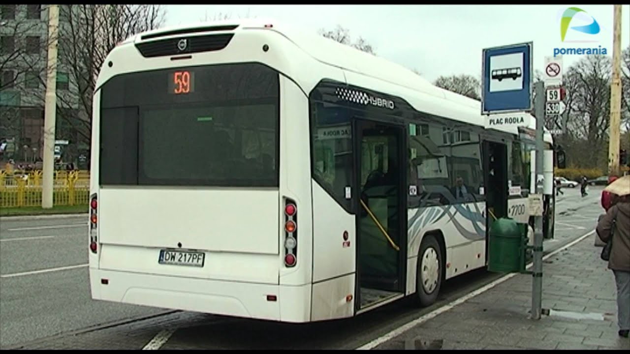 Po Szczecińskich ulicach jeździł autobus hybrydowy