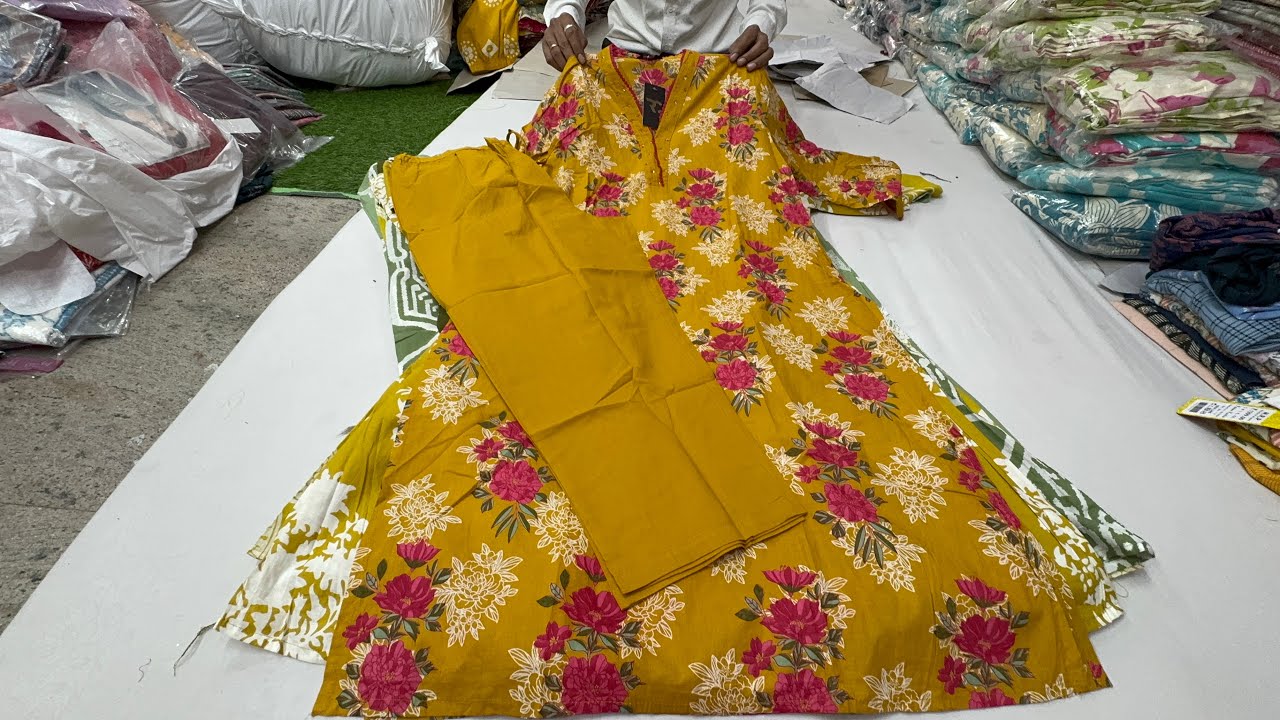 Chickpet Wholesale Budget Friendly Cord sets, Umbrella Kurtis & Kurti sets. Single piece courier av.