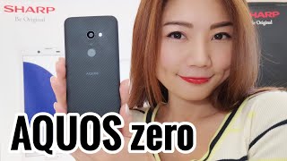 【AQUOS zero】大画面で世界最軽量なハイスペックスマホ、シャープ「Aquos Zero」を動画でチェック｜あやのと博士のモバイル最前線 042