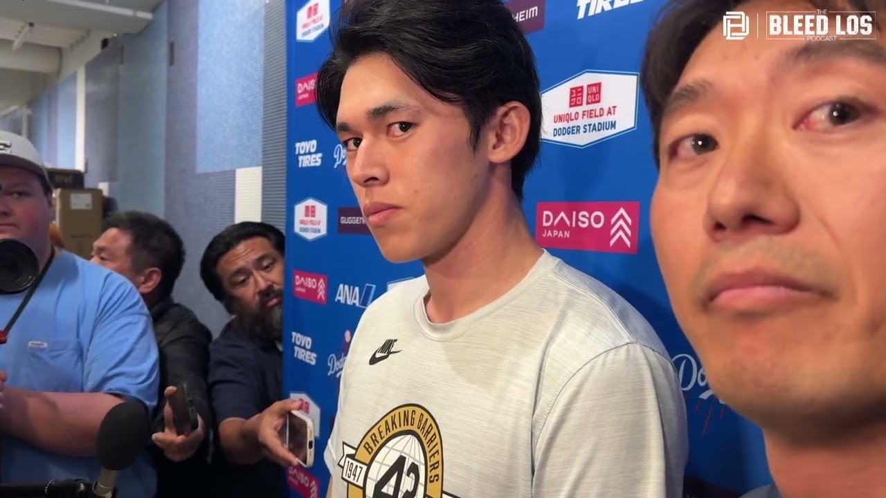 佐々木朗希　87/99 Dodgers News: Roki Sasaki Reveals Splitter Adjustment in Win Over