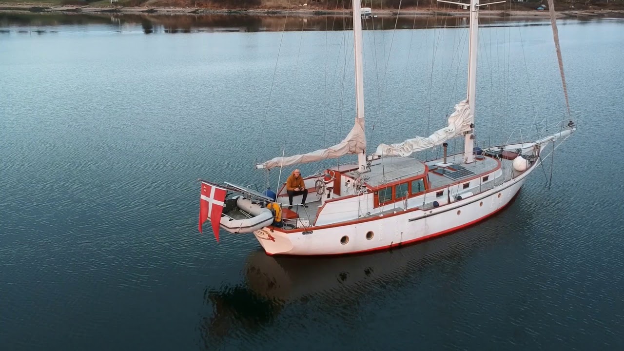 Ferro sailing Palitta. Bay of Knebel Denmark