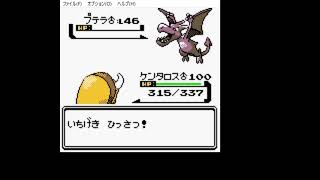 ポケモン銀　ワタル戦