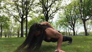One-Arm Push-ups & Man-Makers