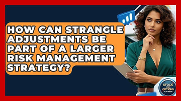 How Can Strangle Adjustments Be Part Of A Larger Risk Management Strategy?