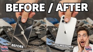 “Trash Phone to Brand New iPhone?! 🤯 Before & After Reaction!”