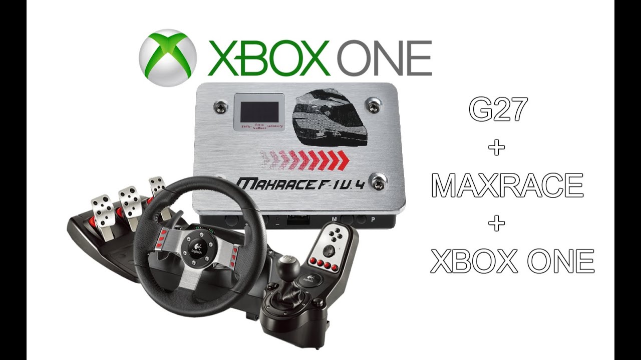 Como configurar MaxRace com Xbox One (G27) - TUTORIAL 