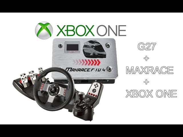 Como configurar MaxRace com Xbox One (G27) - TUTORIAL 