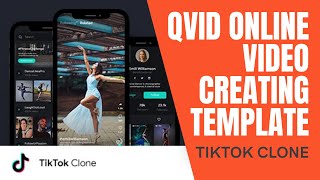 How to make app like Tiktok || Qvid Online Video Creating Template || Flutter source code screenshot 1