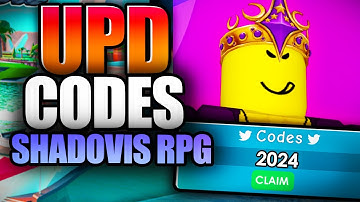 SHADOVIS RPG CODES CODES - ROBLOX 2024
