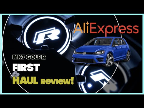 Purchased A Bunch Of Cheap Items For The Mk7 Golf Gti R First Aliexpress Haul Review Youtube