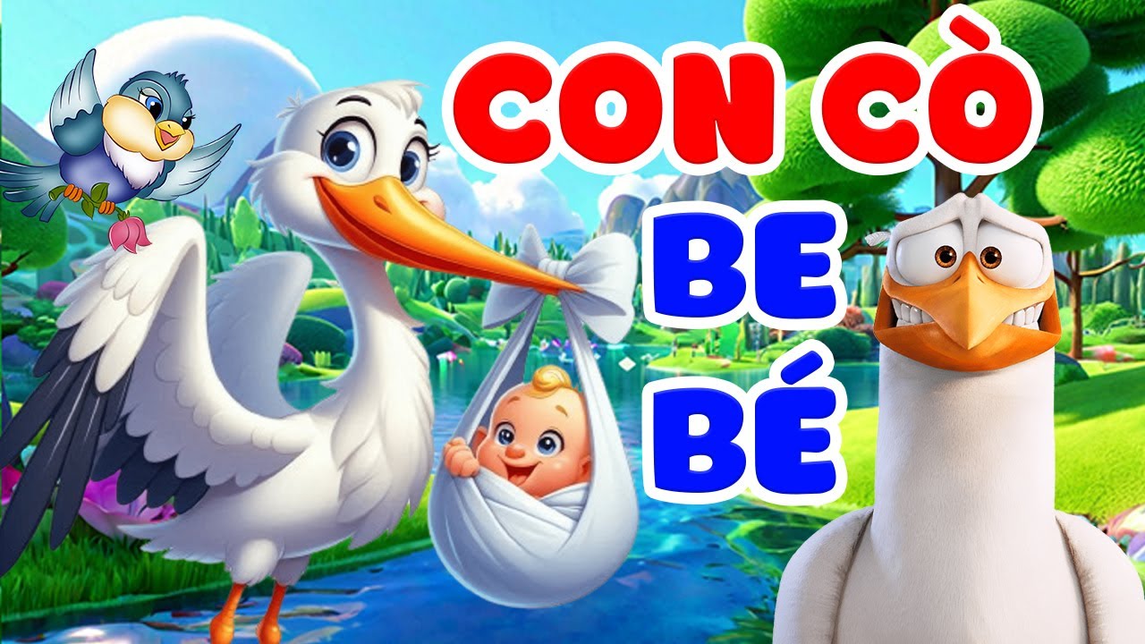 Top Nhạc Thiếu Nhi Vui Nhộn Bé Thích Nghe Nhất 2024 ♫ Con Cò Bé Bé ♫ Mẹ Yêu Không Nào