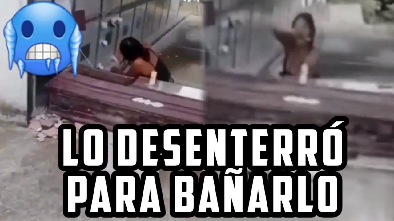 DESENTERRO A SU NOVIO MUERT0 PARA BAÑARLO 🥶 | MUJER SACO A U NOVIO DE SU ATAUD 🥶