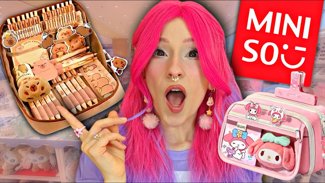 TESTUJĘ KREATYWNE RZECZY Z MINISO W PL!