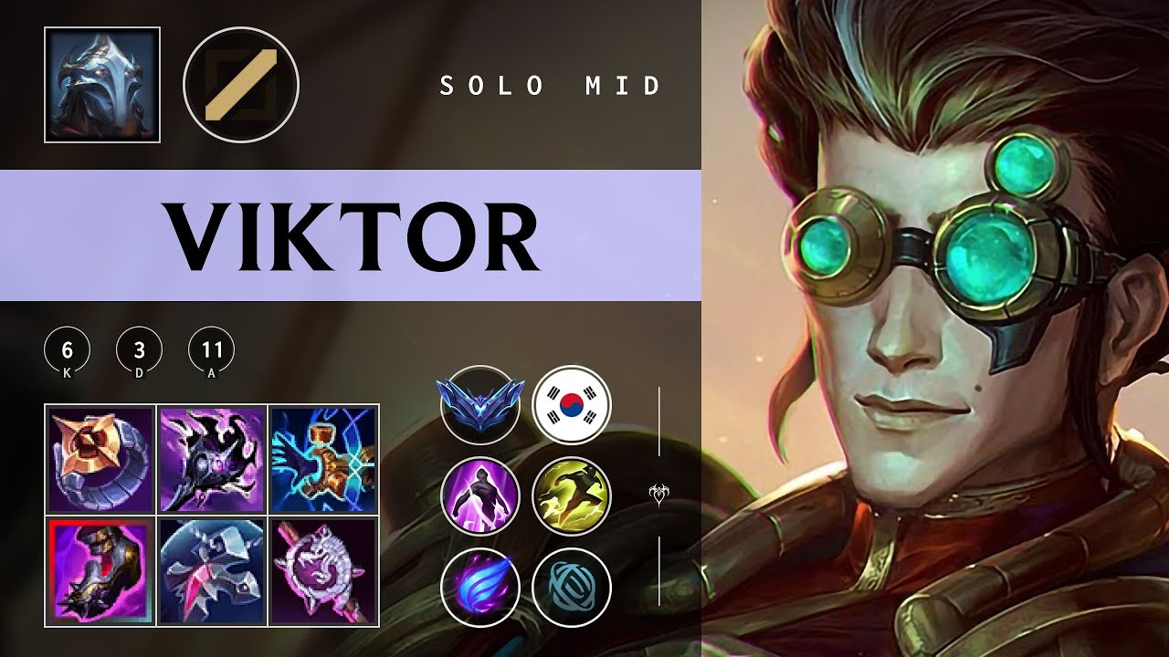 Viktor Mid vs Cassiopeia - KR Diamond Patch 25.24