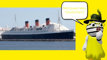 Roblox Plane Crazy: RMS Queen Mary Tutorial Part 1 ( Oceanliner )
