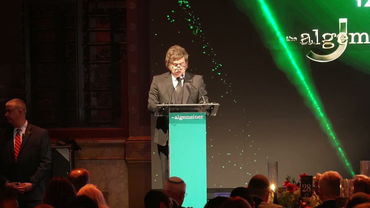 Discurso del Presidente Milei en la Gala Anual J100 de The Algemeiner