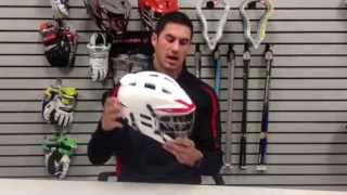 Cascade CS-R CUSTOM Youth Lacrosse Helmet Manufacturer Video @SportStop.com