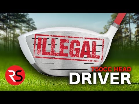 I bought an ILLEGAL golf club (750cc Driver)