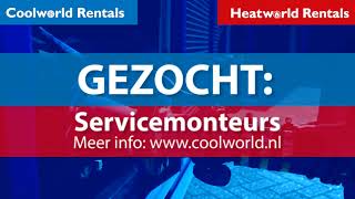 Coolworld Rentals Zoekt Servicemonteurs Coolworld Rentals Zoekt Sevicemonteurs