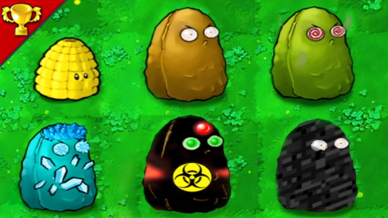 Plants vs Zombies : Top 5 Mutants Tall-nut ( funny moments ) 🤣 - YouTube