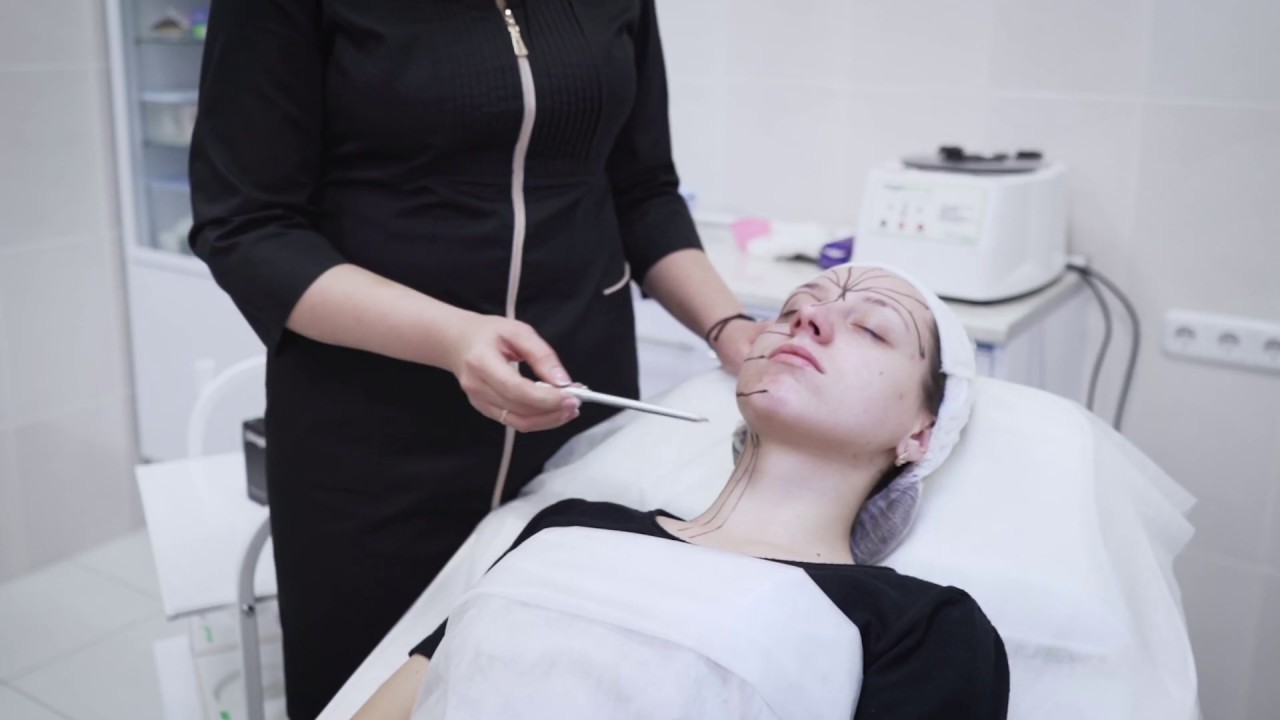 Массажные линии лица