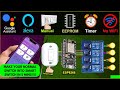 Smart Home Automation Based ESP8266 | IOT | Using Google Assistant Alexa & Cadio #hometech #tech