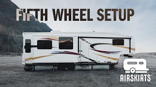 AirSkirts Fifth Wheel Setup Video