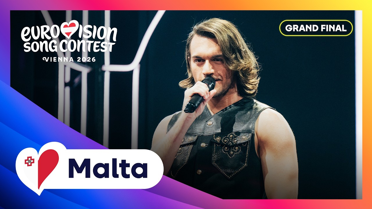 AIDAN – Bella (LIVE) | Malta 🇲🇹 | Grand Final | Eurovision 2026 – Video AIDAN – Bella (LIVE) | Malta 🇲🇹 | Grand Final | Eurovision 2026 – Video