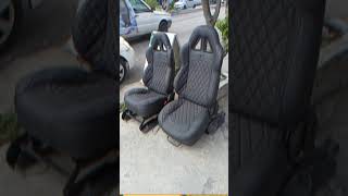 Olha só alguns bancos que já saíram daqui. #bancodecouro #capotaria #viral #shorts #carro #tapeçaria