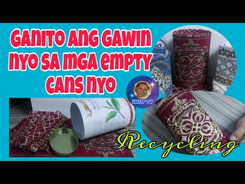 #404 RECYCLE : GANITO GAWIN NYO SA MGA EMPTY CANS NYO. @licuptv #recycling