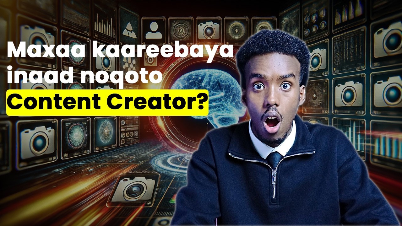 Sida ugu fudud ee aad ku bilaabi karto Content Creation-ka