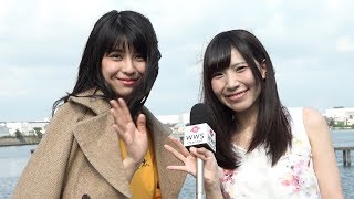 田中美麗Supergirls に美和花樺さくらシンデレラがインタビュー