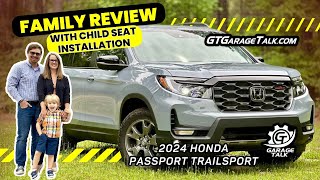 2024 Honda Passport Trailsport | Family Review with Child Seat Installation