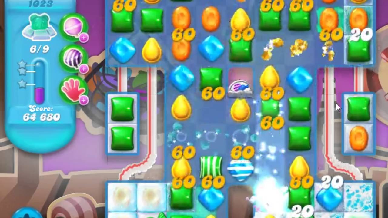 How To Beat Level 565 On Candy Crush Candy Crush Soda Saga Level 1023 - NO BOOSTERS - YouTube
