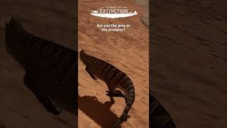 Are you the prey or the predator? #EchoesOfExtinction #dinosaur #gaming