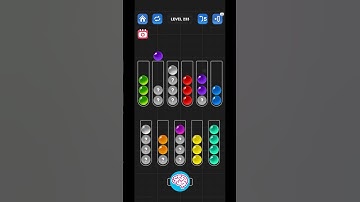 Lv 233 (??? ver.) Ball Sort Puzzle - Color Game / 顏色分類遊戲 / ボールソーティングパズル (Guru Game)  #ballsortpuzzle