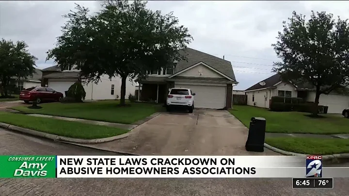 New laws target abusive homeowners’ associations