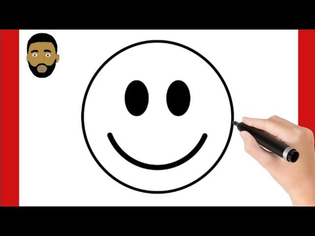 How to draw a Rainbow Flower Drawing inside smiley face easy for beginners  step by step #Shorts 