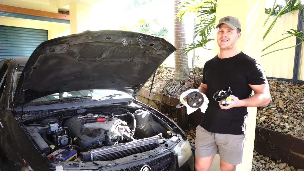 How to Remove and Replace a Holden Commodore Power Steering Pump VE VZ