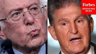 Bernie Sanders Fires Back At Joe Manchin's 'Entitlement Society' Comments