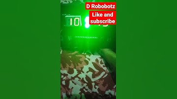 Atmega328 Clock with 7 segment led display #shorts #atmega329p#electronics#arduino